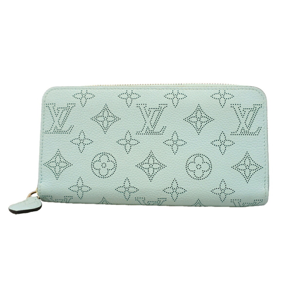 Louis Vuitton Mahina Zippy Wallet M69032 Vert Lagoon (Women's)